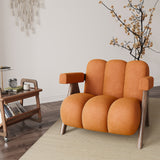Minimalist Lounge Chair Upholstered Accent Chair