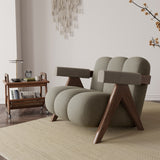 Minimalist Lounge Chair Upholstered Accent Chair