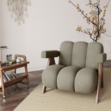 Minimalist Lounge Chair Upholstered Accent Chair