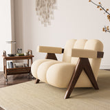 Minimalist Lounge Chair Upholstered Accent Chair