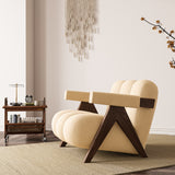 Minimalist Lounge Chair Upholstered Accent Chair