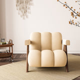 Minimalist Lounge Chair Upholstered Accent Chair