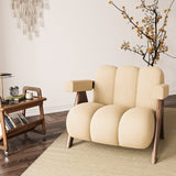 Minimalist Lounge Chair Upholstered Accent Chair