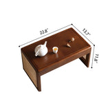 Stylish Rattan End Table Snack Side Tables