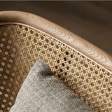 Rattan Accent Chairs Woven Outdoor Armchair Seating