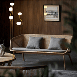 Rattan Accent Chairs Woven Outdoor Armchair Seating