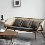 Rattan Accent Chairs Woven Outdoor Armchair Seating