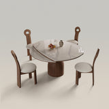 Brown and White
