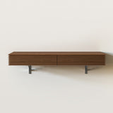 Multi Functional Floating Wall Shelf with Drawers