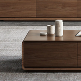 Modern Simple TV Stand Cabinet Coffee Table Set