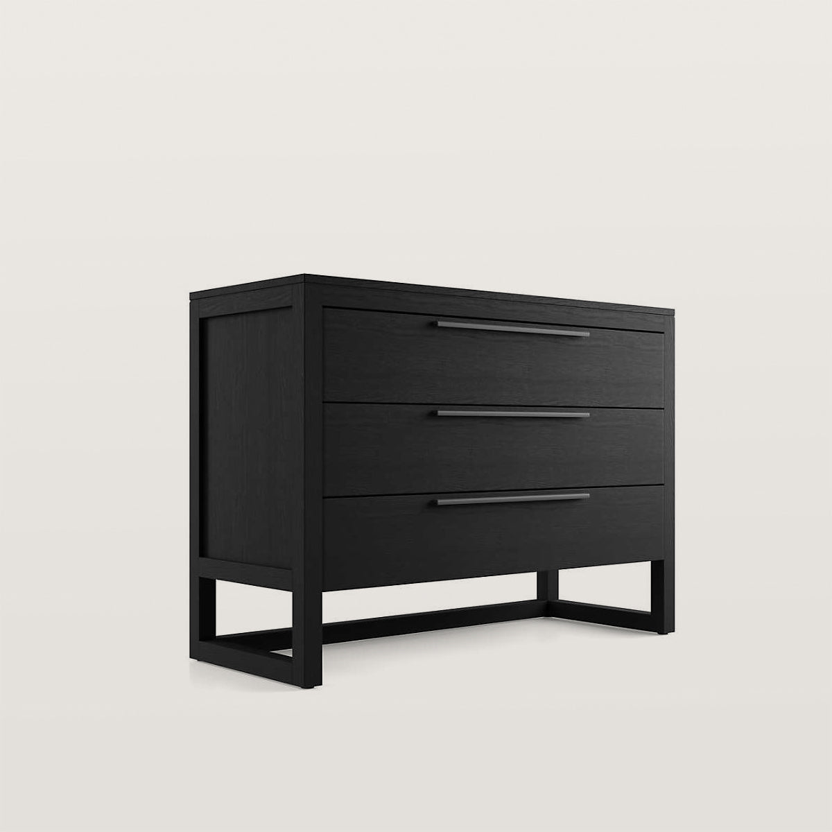 Black_3 drawers