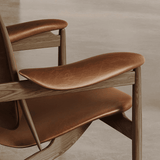 Waterproof Wax Leather Chair with High Elasticity Sponge