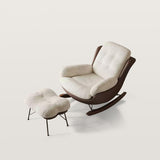 Ergonomic High Rebound Rocking Chair Nursery Rocker Recliner