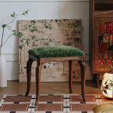 Retro Shoe Changing Stool Vintage Makeup Side Chair