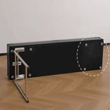 Bauhaus Makeup Vanity with Adjustable Bucket Cabinet