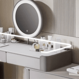 Modern Makeup Vanity with Large Capacity Cabinet