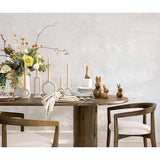 Round Backed Dining Chair with Armrests