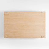 Rectangular Wooden Coffee Table for Living Room