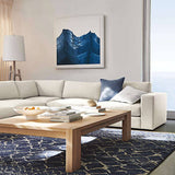 Rectangular Wooden Coffee Table for Living Room