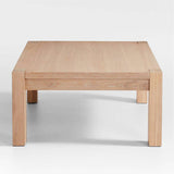 Rectangular Wooden Coffee Table for Living Room