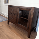 2 Drawer Farmhouse File Cabinet Storage Cabinets