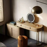 Bedroom 5 Drawers Crocodile Skin Pattern Makeup Vanity