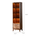 Light Luxury Glass Storage Cabinet Wine Cabinet