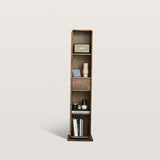 Multi Functional Floor Standing Mirror Rotatable Bookshelf