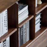 Low Bookshelf Free Combination Living Room Storage Cabinet