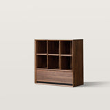 Low Bookshelf Free Combination Living Room Storage Cabinet