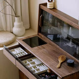 Makeup Vanity and Desk Integrated Multifunctional Table