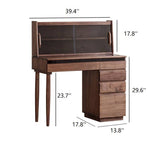 Makeup Vanity and Desk Integrated Multifunctional Table