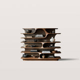 Creative Wooden Storage Rack for Living room Tea room