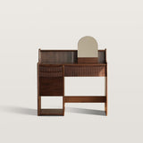 Multi Functional Integrated Makeup Vanity with Big Mirror