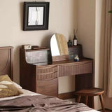 Multi Functional Integrated Makeup Vanity with Big Mirror