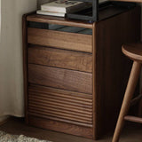 Makeup Vanity with Drawers and Rotatable Mirror