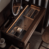 Makeup Vanity with Drawers and Rotatable Mirror