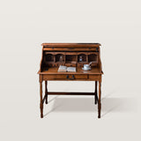 American Retro Flip Piano Design Makeup Vanity Desk