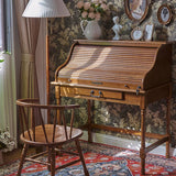 American Retro Flip Piano Design Makeup Vanity Desk