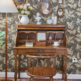 American Retro Flip Piano Design Makeup Vanity Desk