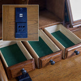 American Retro Flip Piano Design Makeup Vanity Desk