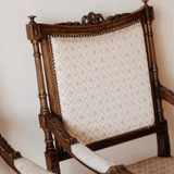 American Countryside Style Carved Leisure Chair