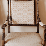 American Countryside Style Carved Leisure Chair