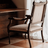 American Countryside Style Carved Leisure Chair