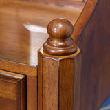 Bedroom Multifunctional Makeup Vanity with Flip Mirror