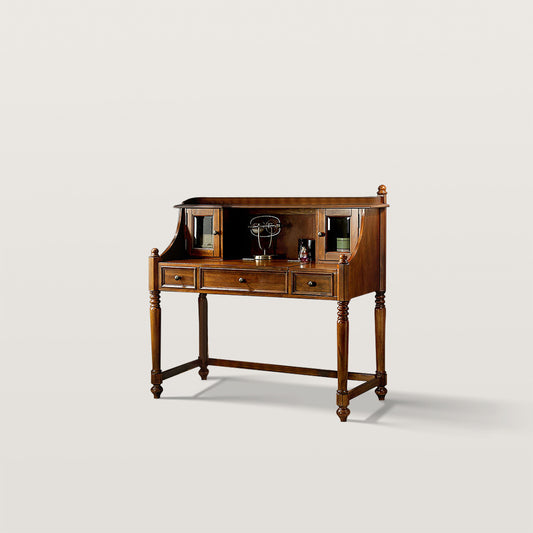 Bedroom Multifunctional Makeup Vanity with Flip Mirror