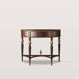 American Retro Entrance Table with Storage Drawers