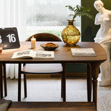 Modern Dining Table and Chair Set Rectangular Household Use