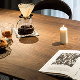 Modern Dining Table and Chair Set Rectangular Household Use