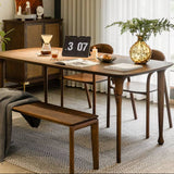 Modern Dining Table and Chair Set Rectangular Household Use